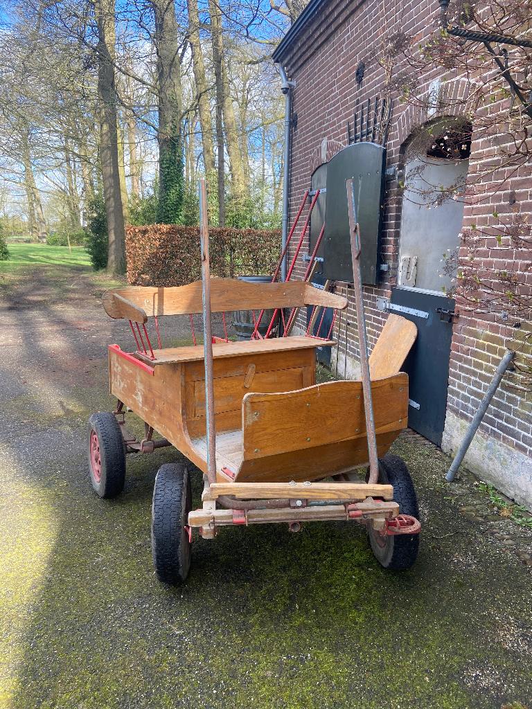 Ponywagen/Rijtuig, Dieren en Toebehoren, Paarden en Pony's | Overige Paardenspullen, Ophalen, Gebruikt, Overige soorten