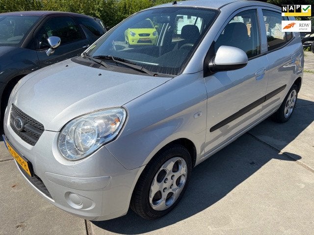 Kia Picanto 1.1 X-tra/ automaat / airco, Auto's, Stof, Gebruikt, Zwart, 4 cilinders