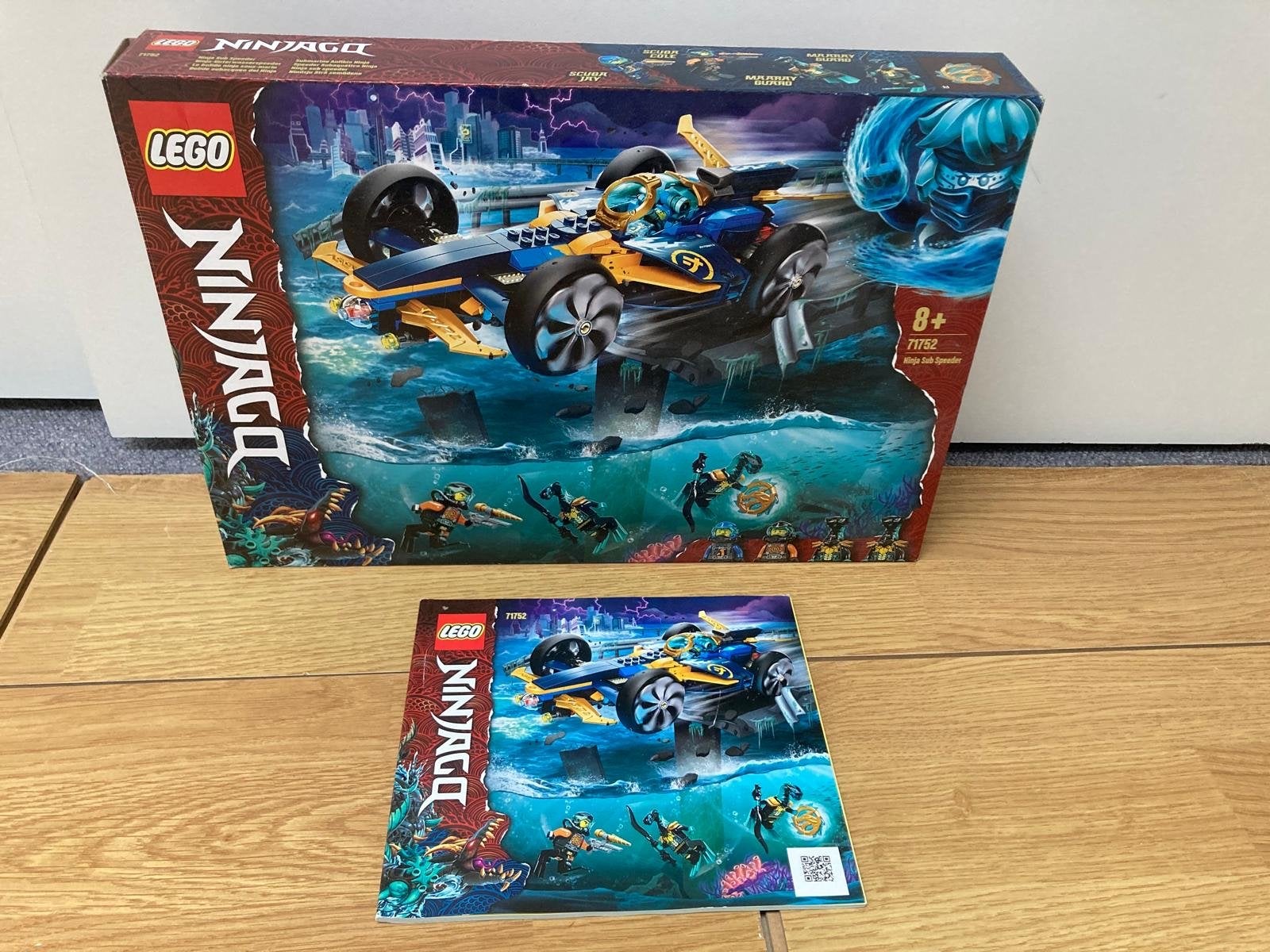 LEGO Ninjago Hydro Bounty 71752 - Onderwatervoertuig, Ophalen of Verzenden, Zo goed als nieuw, Overige merken