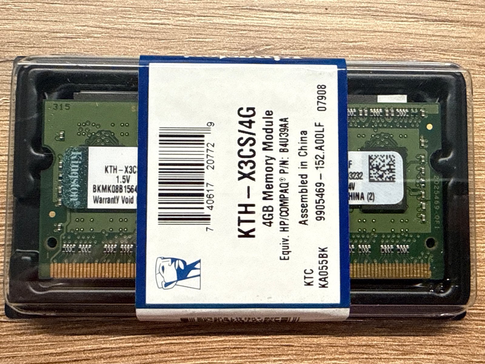 Kingston KTH-X3CS/4G 4GB DDR3 RAM Geheugenmodule Nieuw, Computers en Software, Server, Nieuw, DDR3, Ophalen of Verzenden