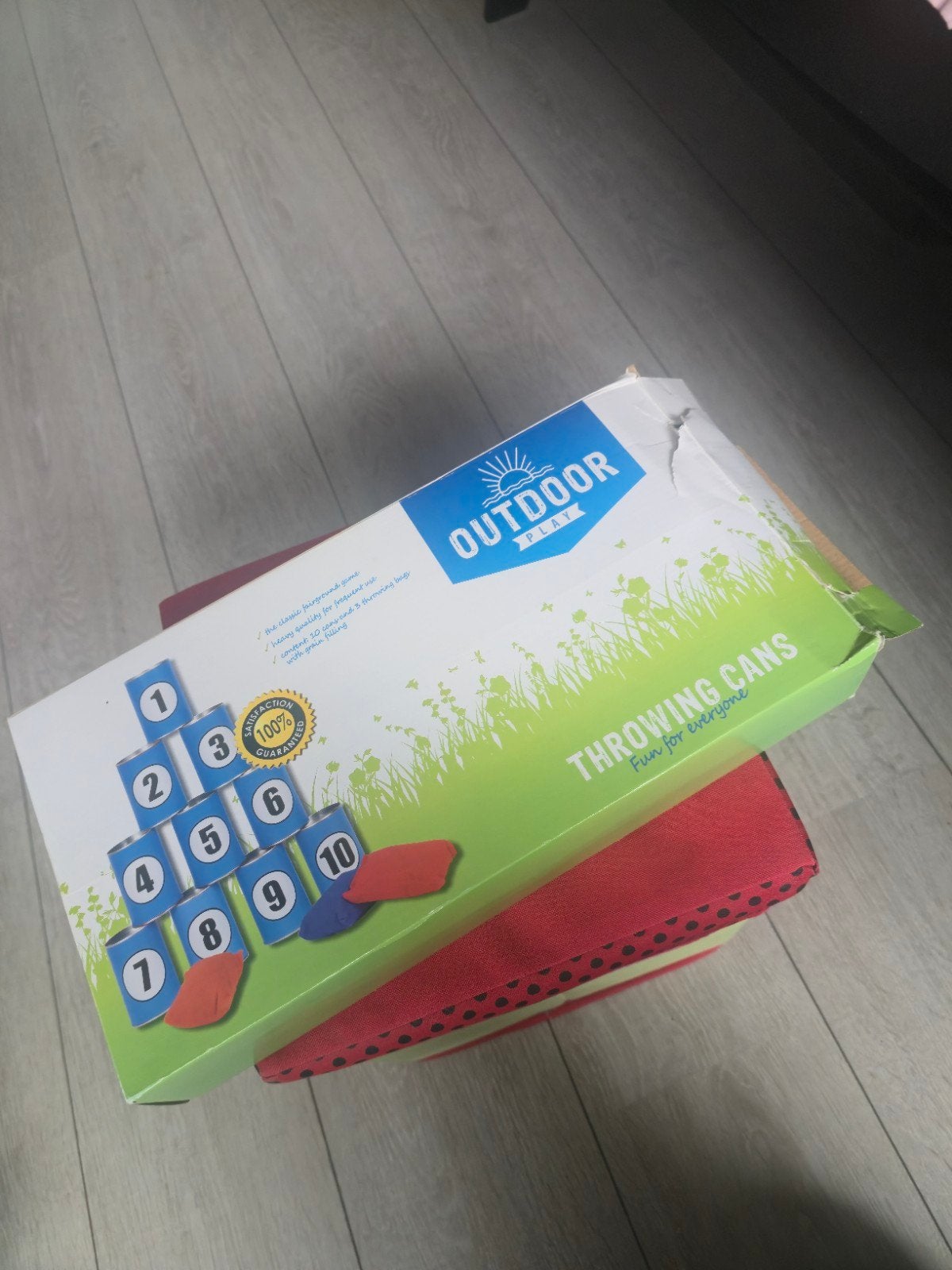 Blikgooien spel - Outdoor Fun, Ophalen, Gebruikt, Jongen of Meisje