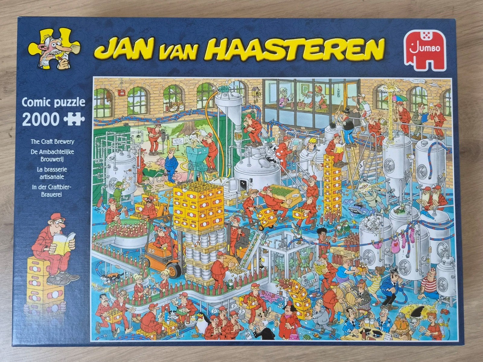 Jan van Haasteren De Ambachtelijke Brouwer 2000 stukjes, Ophalen, Meer dan 1500 stukjes, Nieuw, Legpuzzel