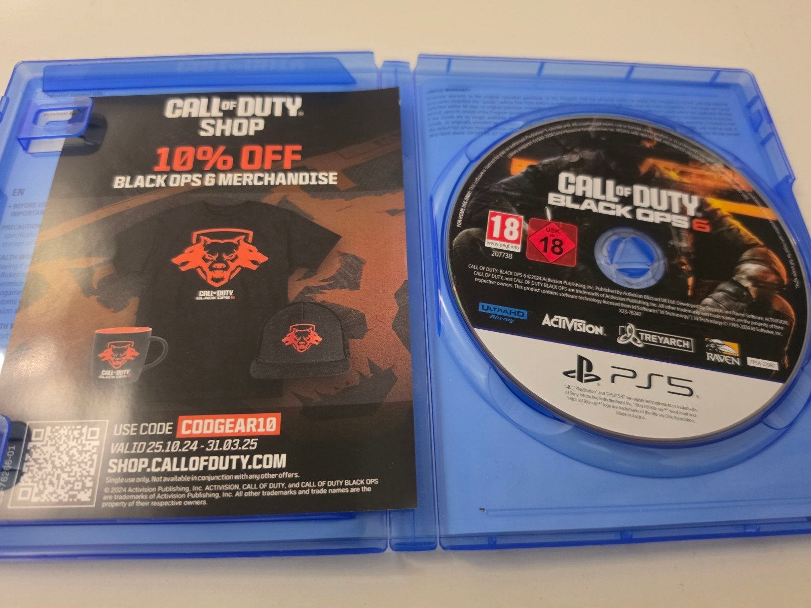 Call of Duty: Black Ops 6 voor Playstation 5 Lees Goed, Online, Vanaf 18 jaar, Shooter, 1 speler