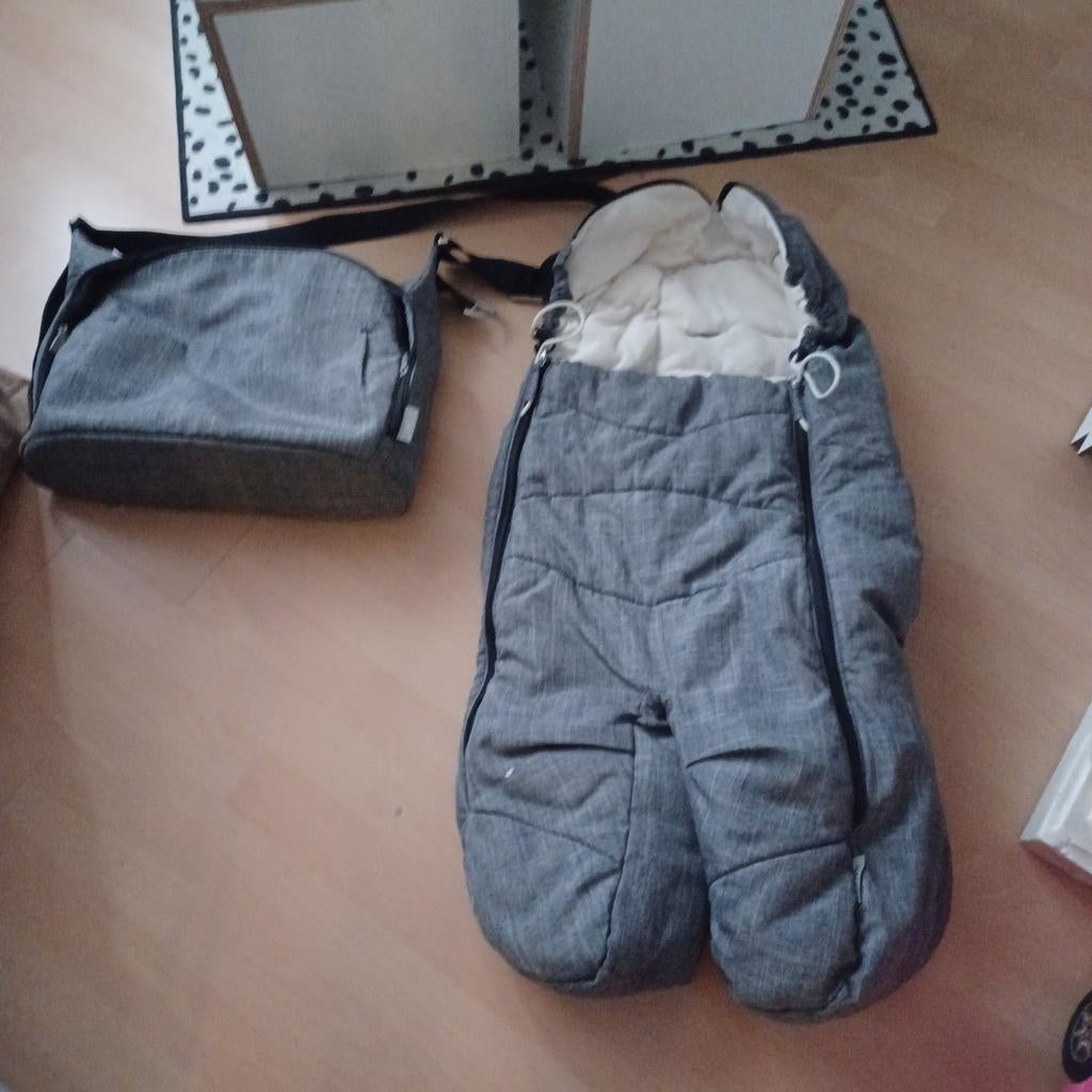 Stokke voetenzak,luiertas 50€, Ophalen of Verzenden, Gebruikt, Overige merken