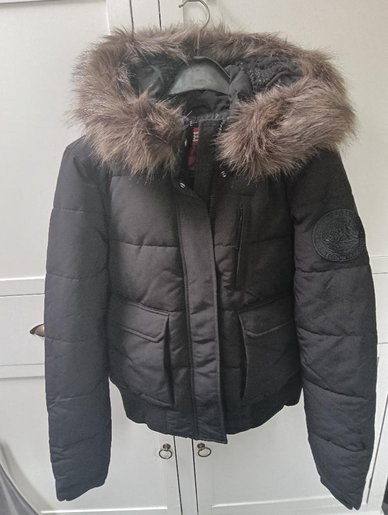 Meisjes jas Bomberjas Superdry, Kleding | Dames, Jassen | Zomer, Superdry, Zwart, Nieuw, Ophalen of Verzenden