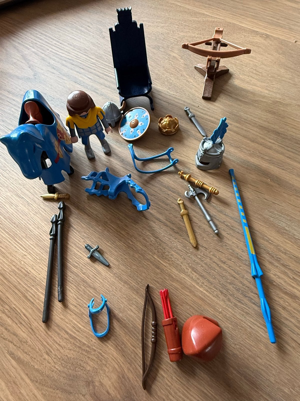 Playmobil 4339 Ridder met kruisboog en accessoires, Complete set, Ophalen of Verzenden, Zo goed als nieuw, Knights