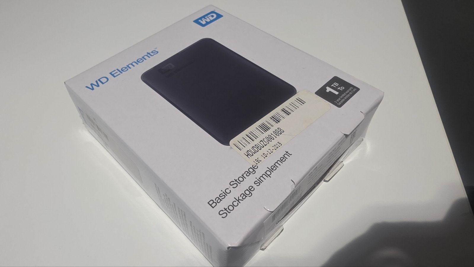 WD Elements 1TB Externe Harde Schijf - Nieuw in doos, Computers en Software, WD Elements, Server, HDD, Nieuw