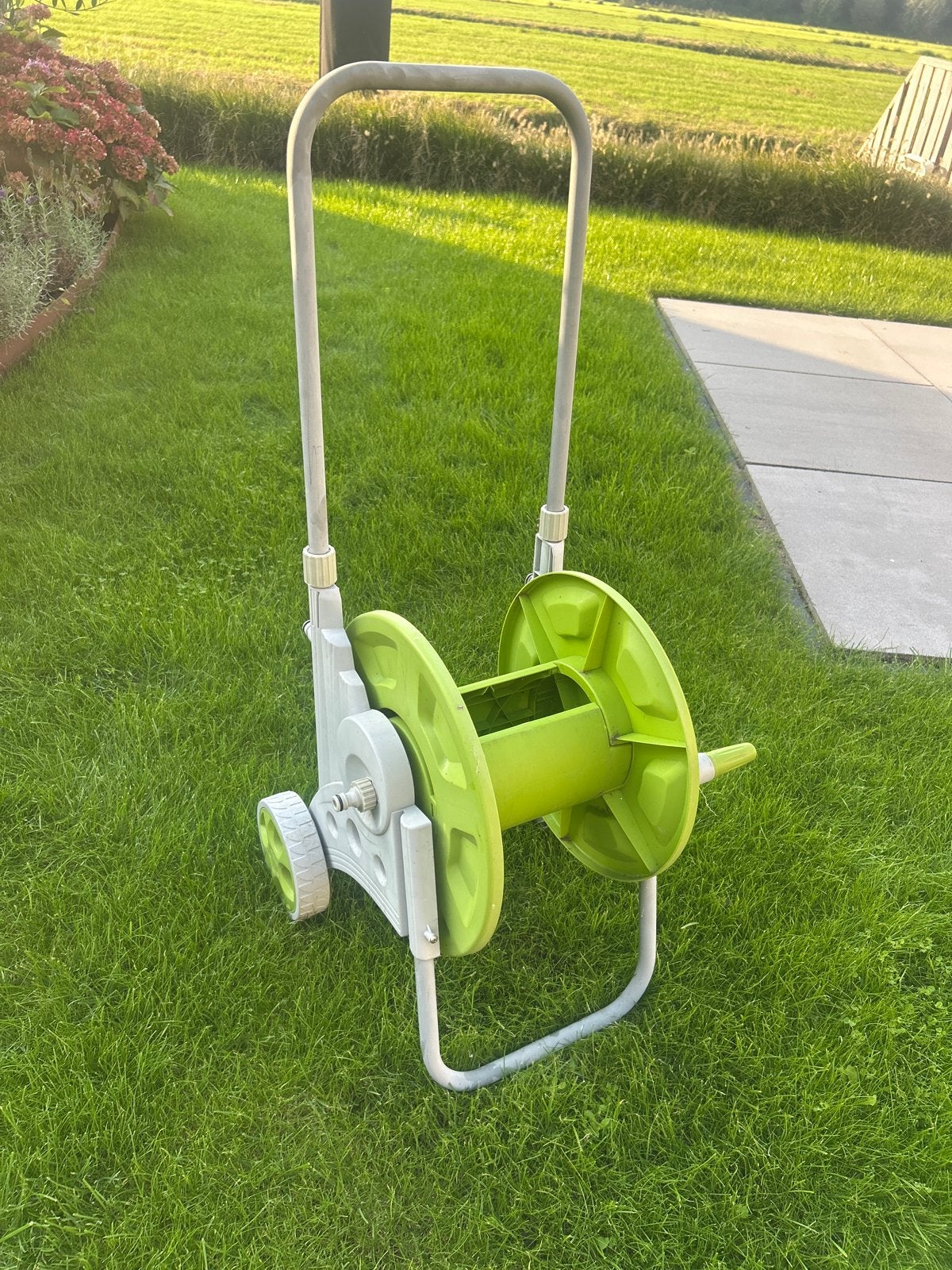 Gratis tuinslanghaspel (zonder slang), Tuin en Terras, Ophalen, Gebruikt, Tuinslanghaspel