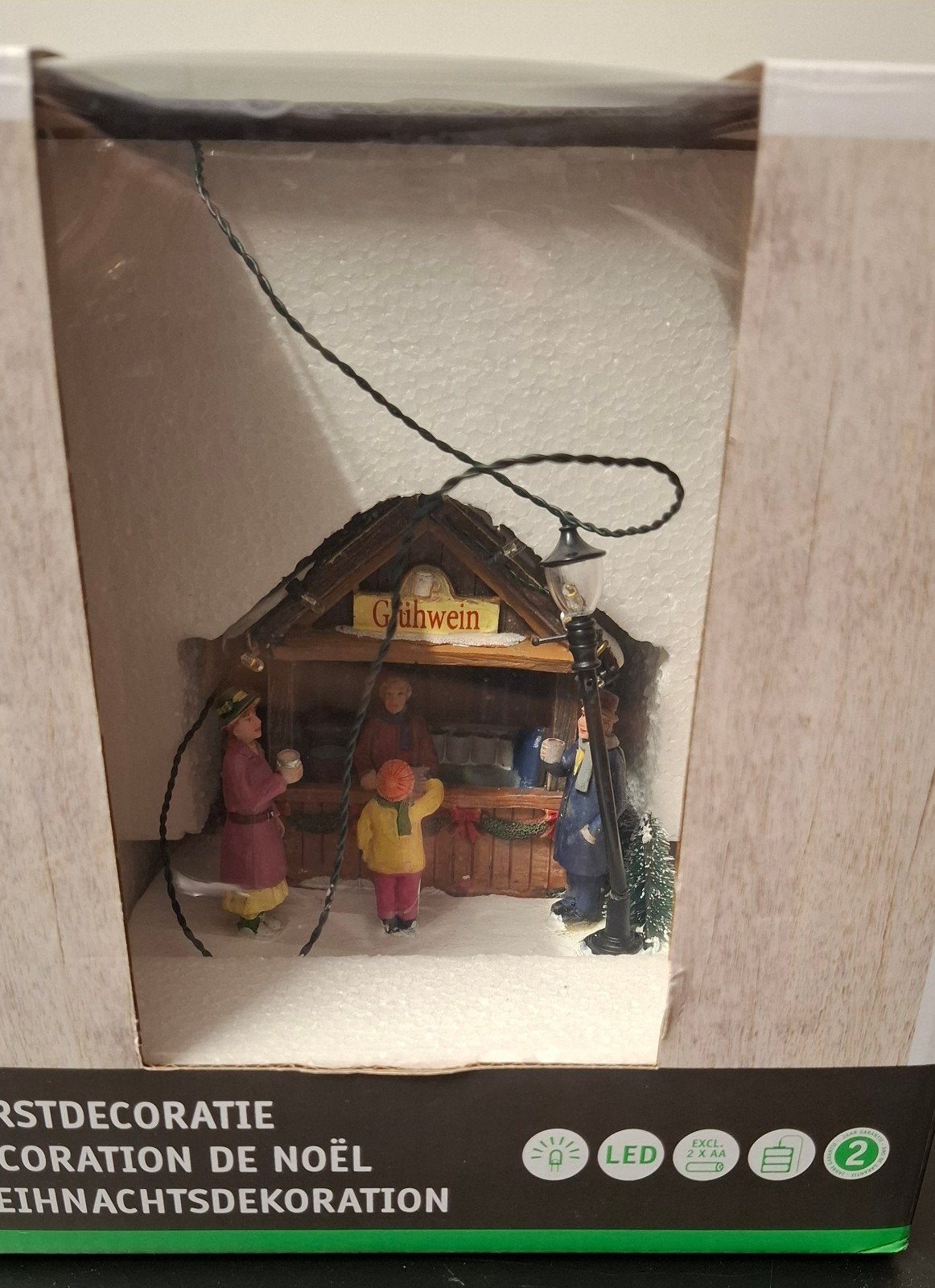Intratuin kersthuisje Glühwein, Diversen, Ophalen