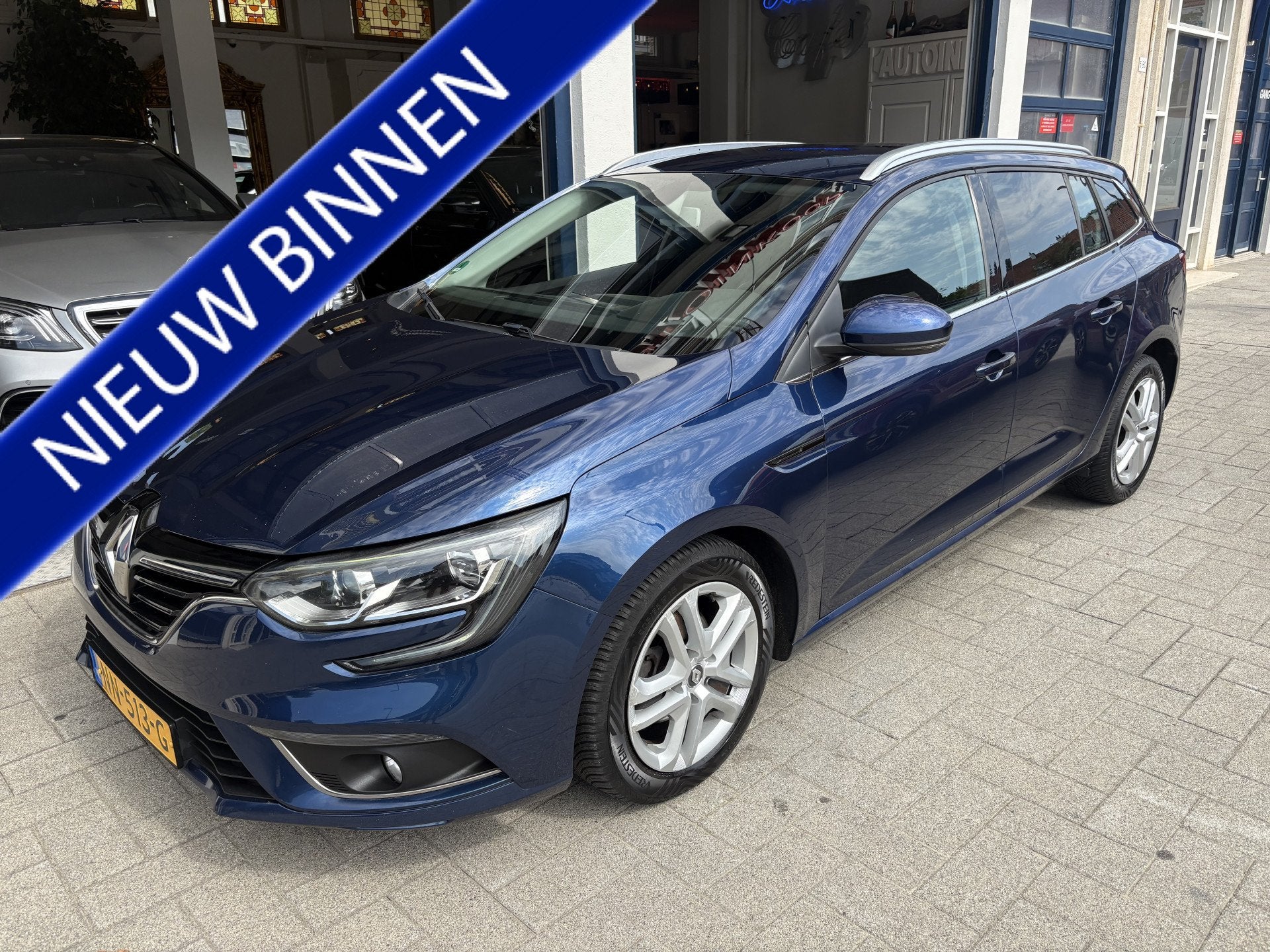 Renault Mégane Estate 1.2 TCe Zen NAVI/CLIMA/CRUISE/NL AUTO, 101 pk, Gebruikt, 4 cilinders, Blauw