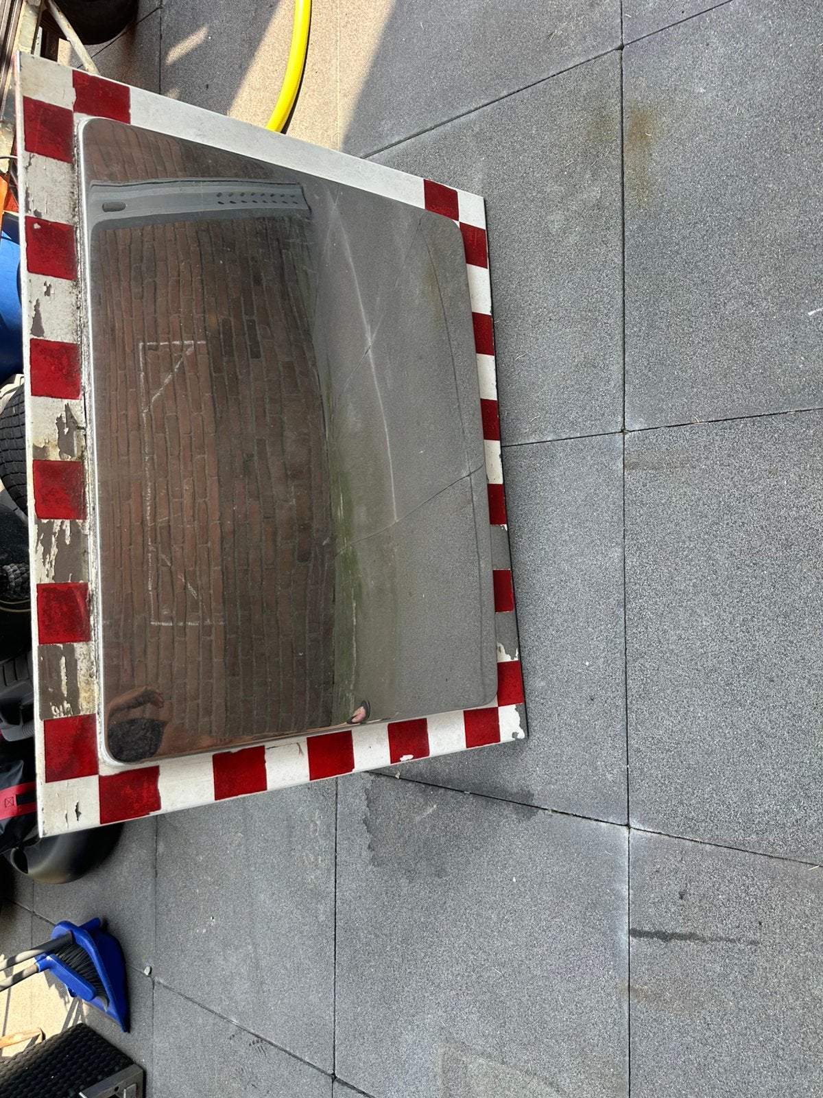Breedhoek spiegel €20, Huis en Inrichting, Woonaccessoires | Spiegels, Ophalen, Minder dan 50 cm, Zo goed als nieuw, Minder dan 100 cm