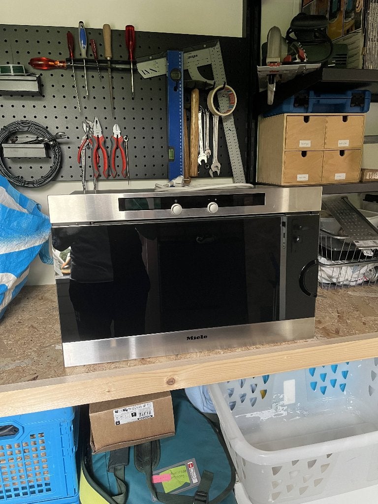 Miele Stoomoven (inbouw), Ophalen, Zo goed als nieuw, Inbouw, Miele
