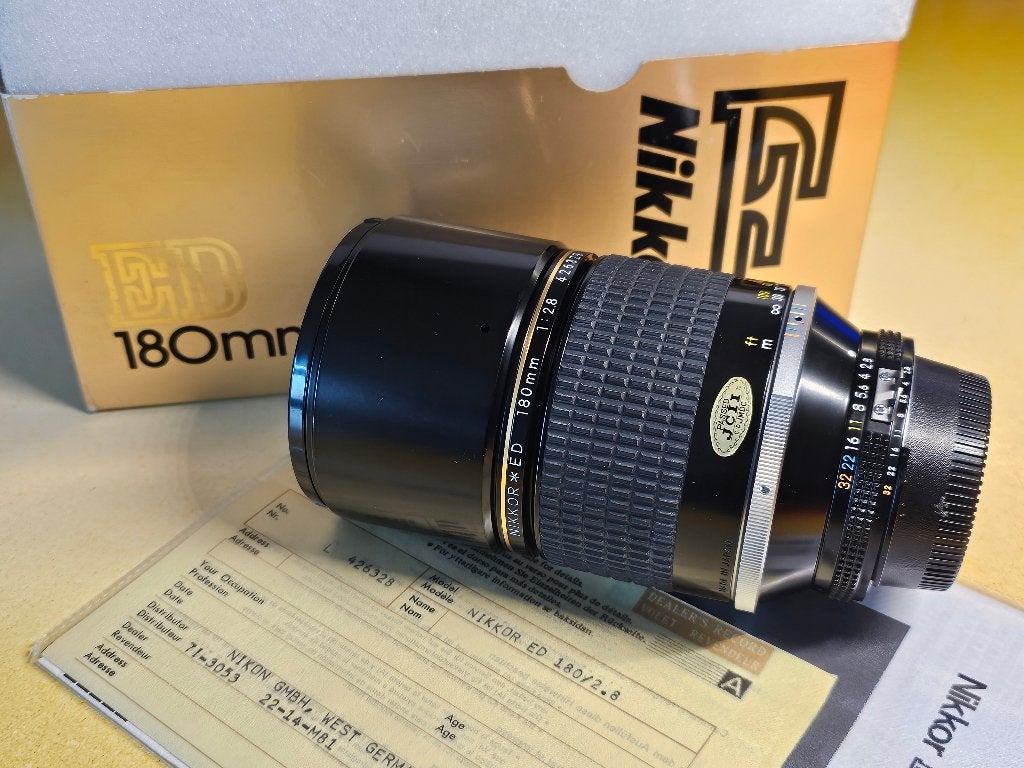 Nikon Nikkor 180mm f/2.8 ED AI-S, Verzenden, Nieuw, Telelens