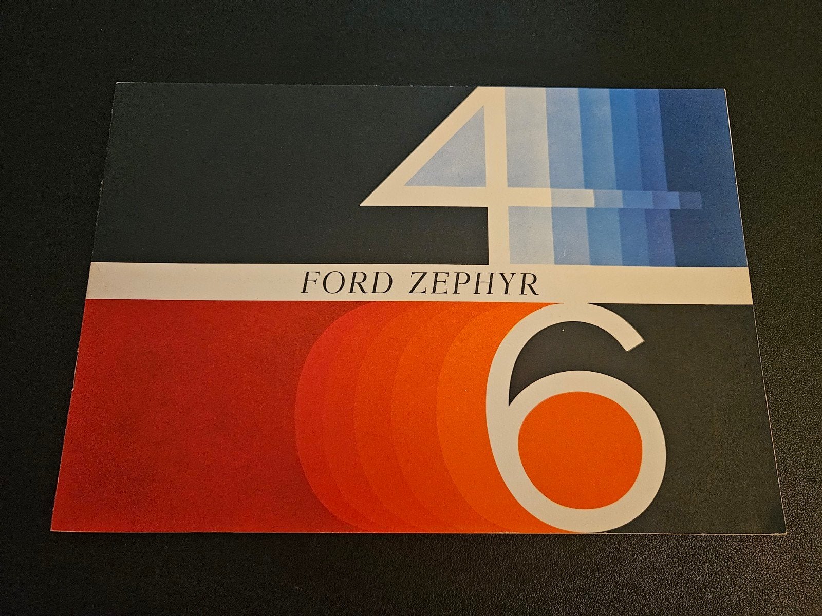 Brochure Ford Zephyr 4 & 6 1962, Ophalen of Verzenden, Zo goed als nieuw, Ford