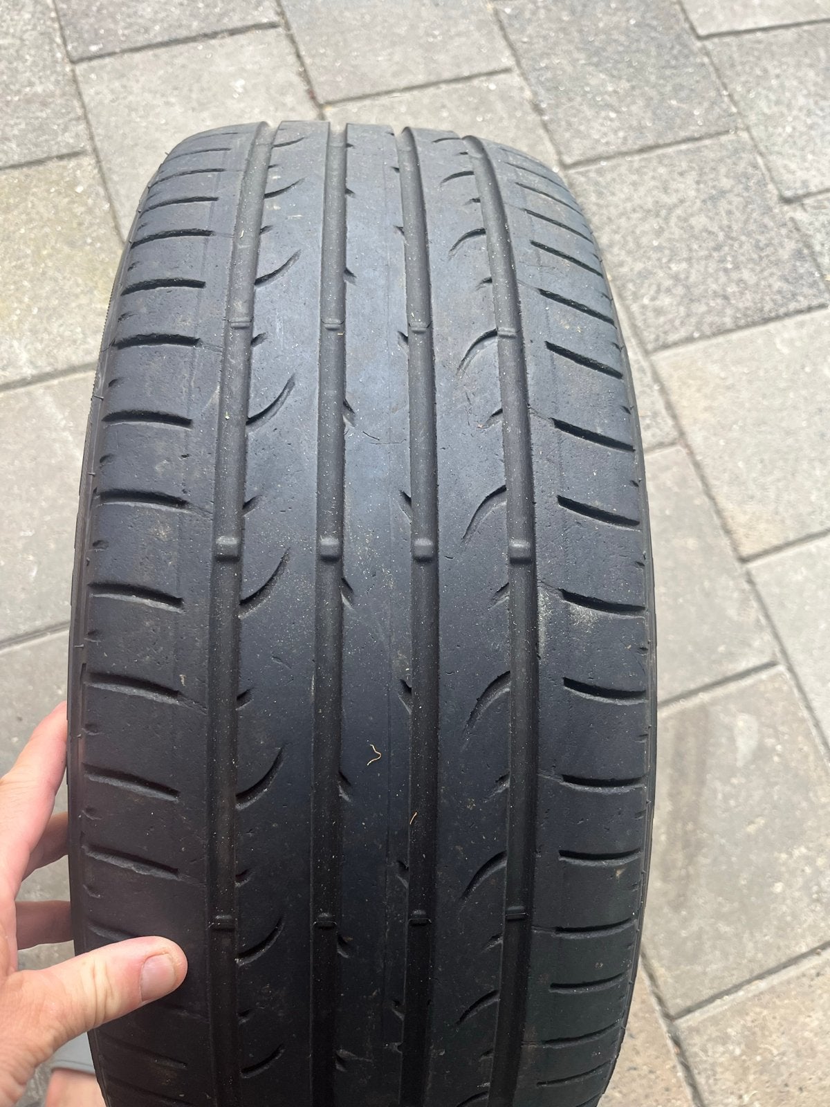 4 zomerbanden 235/45 R19 in goede staat, 19 inch, Gebruikt, Ophalen of Verzenden, 235 mm