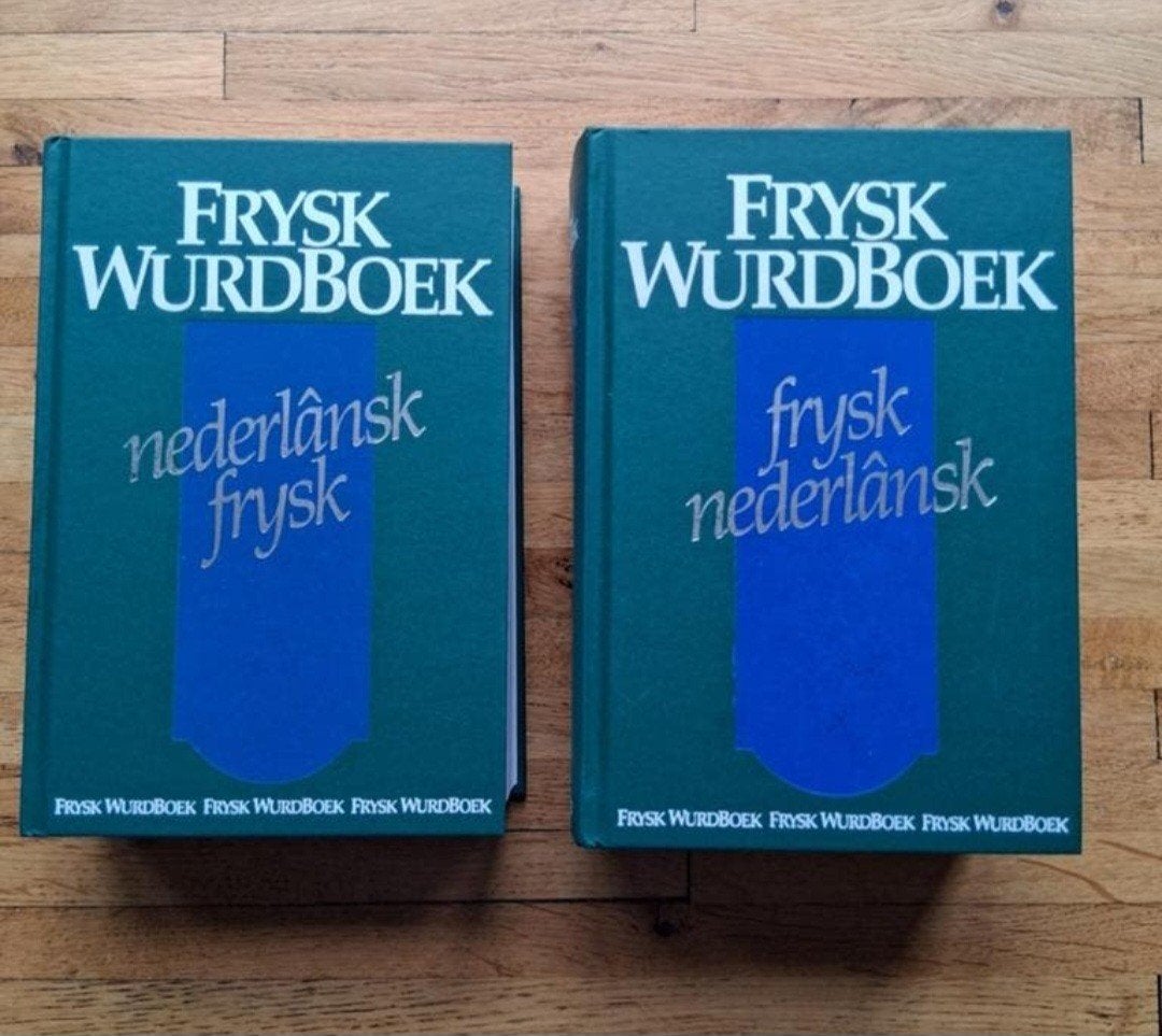 2 delige set woordenboeken Frysk nederlansk en andersom, Ophalen of Verzenden, Zo goed als nieuw, Van Dale, Nederlands