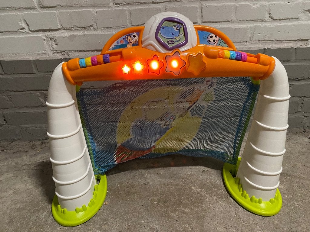 Chicco Elektronisch Voetbalgoal, Ophalen of Verzenden, Gebruikt