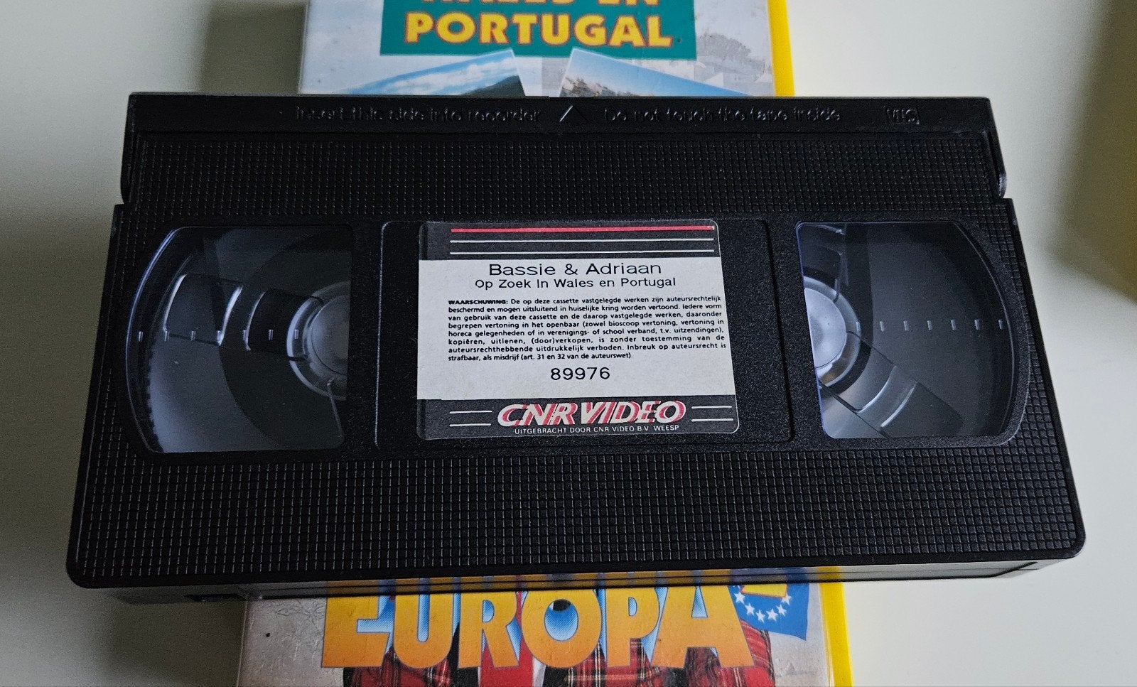 Bassie & Adriaan CNR VHS: Op Reis door Europa deel 2 en 6, Cd's en Dvd's, Verzenden, Alle leeftijden, Nederlands, Zo goed als nieuw