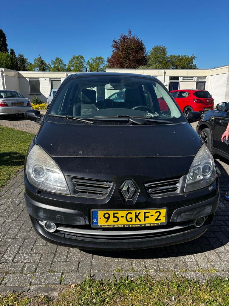 Renault Scénic 2.0 16V 99KW AUT 2008 Zwart Bieden Mogelijk, Auto's, 1998 cc, 1250 kg, 4 cilinders, Zwart