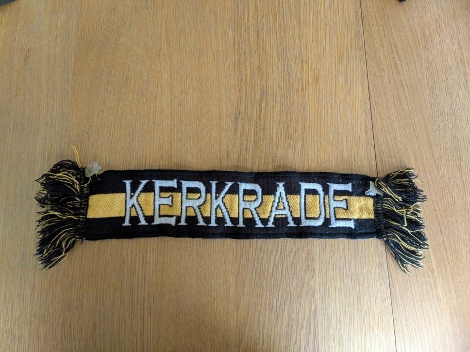 Roda JC Kerkrade autosjaaltje, Verzamelen, Ophalen of Verzenden, Zo goed als nieuw, Roda JC