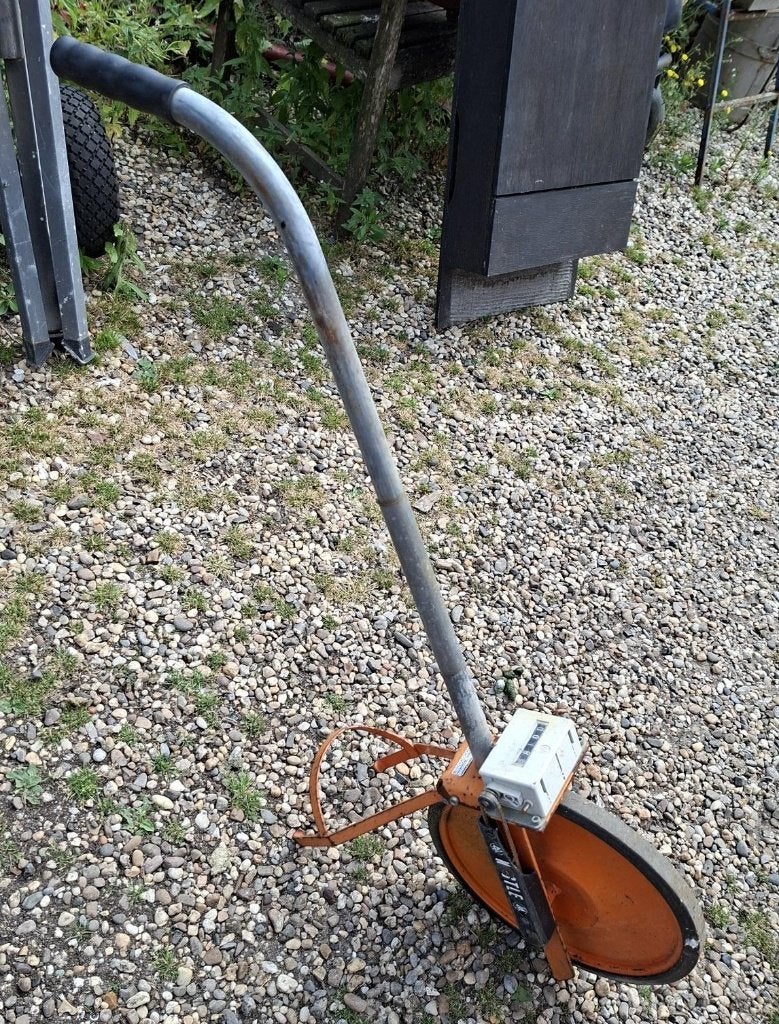 Landmeter - Afstandsmeter op wielen, Doe-het-zelf en Verbouw, Ophalen, Gebruikt, Afstand, Ameide