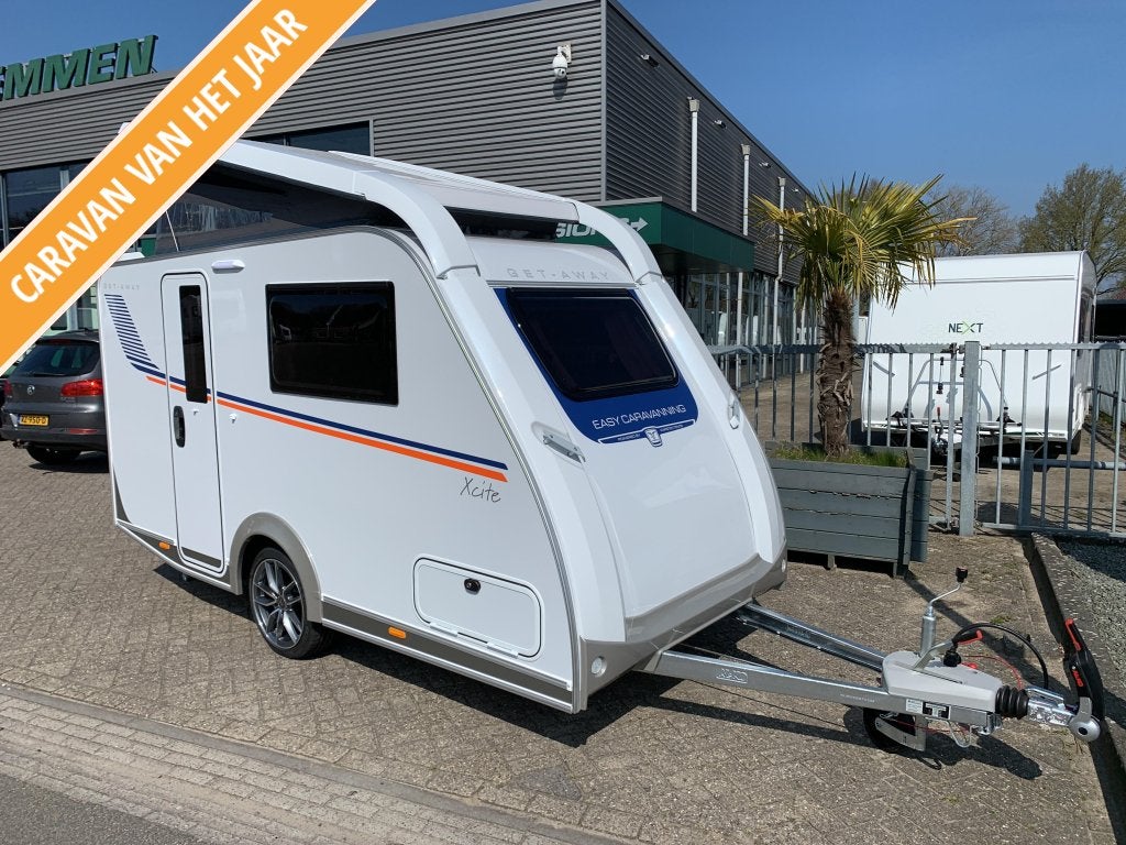 Easy Caravanning GetAway Xcite Caravan van het jaar 2026, Overige merken, Overige typen, Standaardzit, Schokbreker