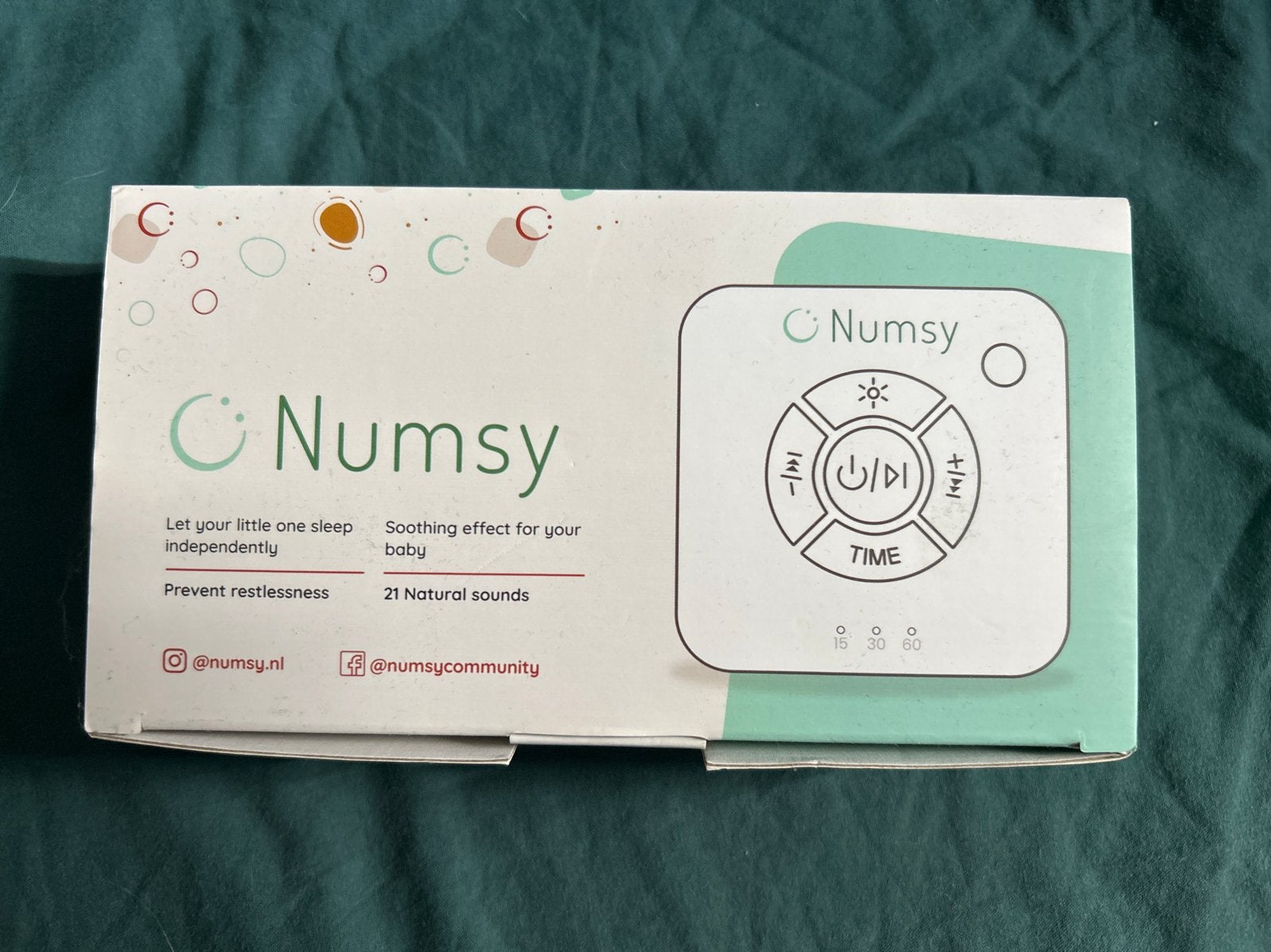 Numsy / White Noise Machine, Ophalen, Zo goed als nieuw, 250 meter of meer, Digitaal