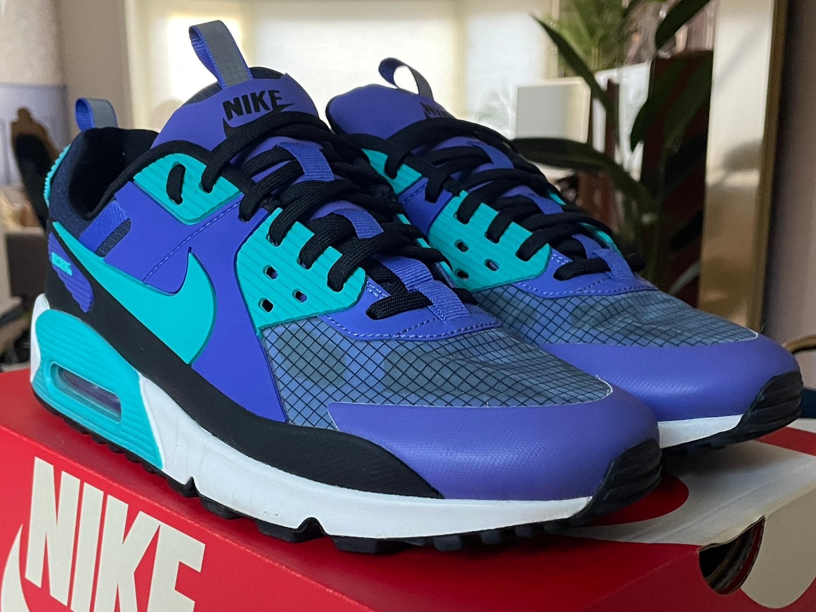 Nike Air Max 90 Drift Persian Violet Mt 47, Overige kleuren, Ophalen of Verzenden, Sneakers of Gympen, Zo goed als nieuw
