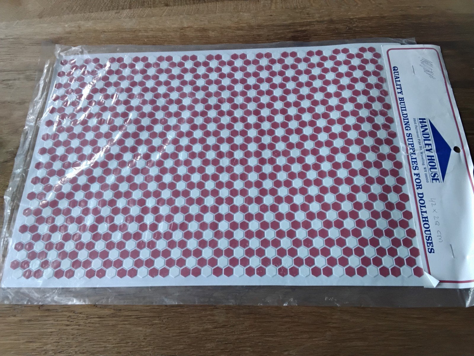 Wand-of vloertegeltjes 1:12, Ophalen of Verzenden, Nieuw, Poppenhuis