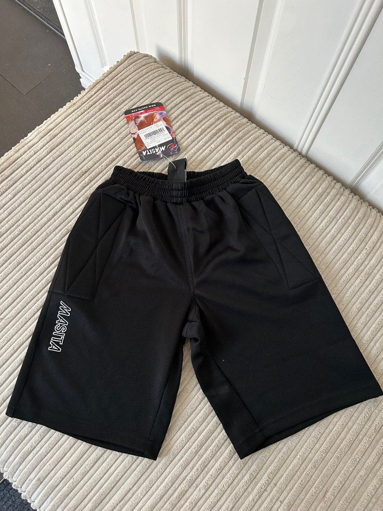 Zwarte Masita Keepersshort keeper broek kort maat 128 NIEUW, Maat XS of kleiner, Ophalen of Verzenden, Nieuw, Broek