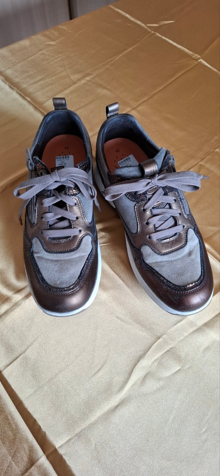 Xsensible Stretchwalker Sneakers Maat 40 - Zo goed als nieuw, Xsensible, Bruin, Ophalen of Verzenden, Sneakers of Gympen