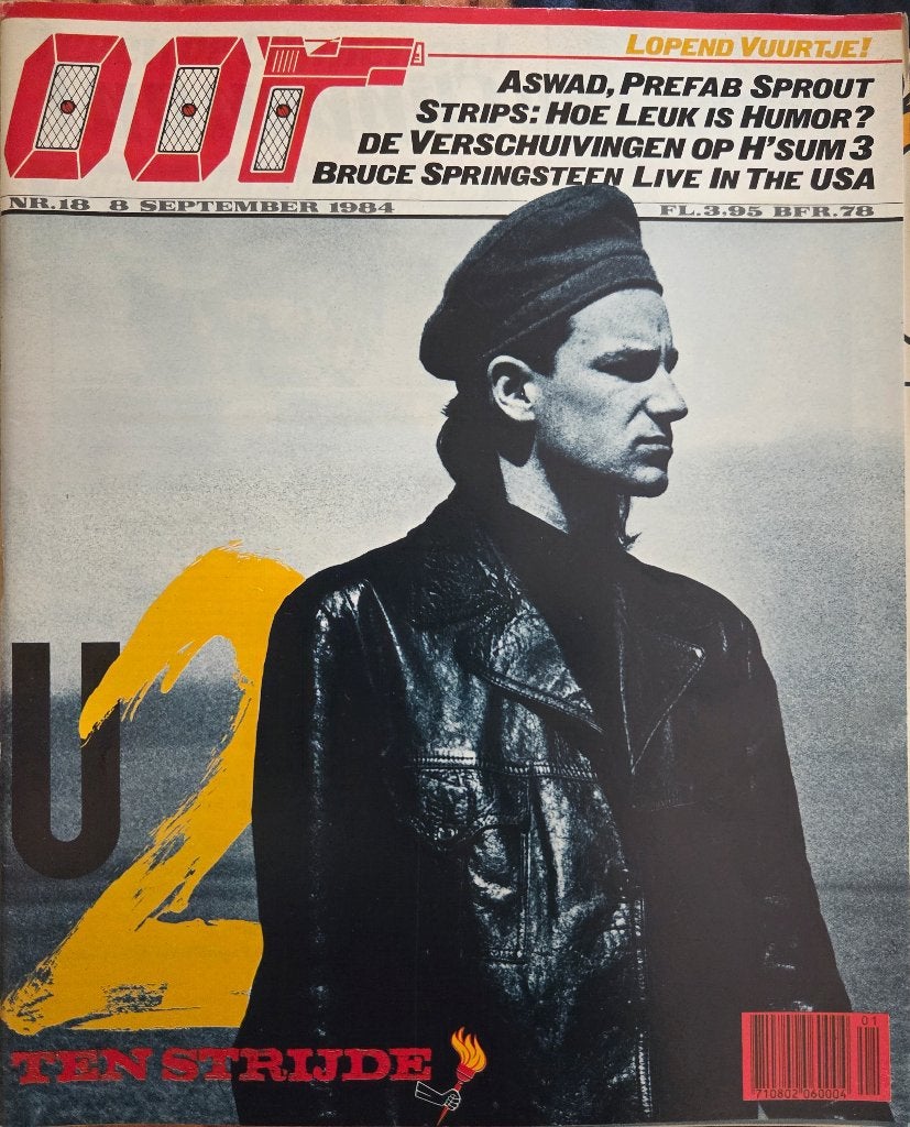 OOR 18-1984 U2 Lee Aaron Lita Ford Prefab Sprout Blue Bells, Boeken, Ophalen of Verzenden, Zo goed als nieuw, Muziek, Film of Tv