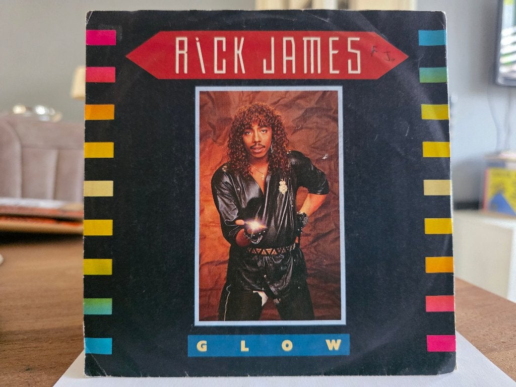 7" Single Rick James - Glow + Instrumental, Gebruikt, 7 inch, Ophalen of Verzenden, Pop