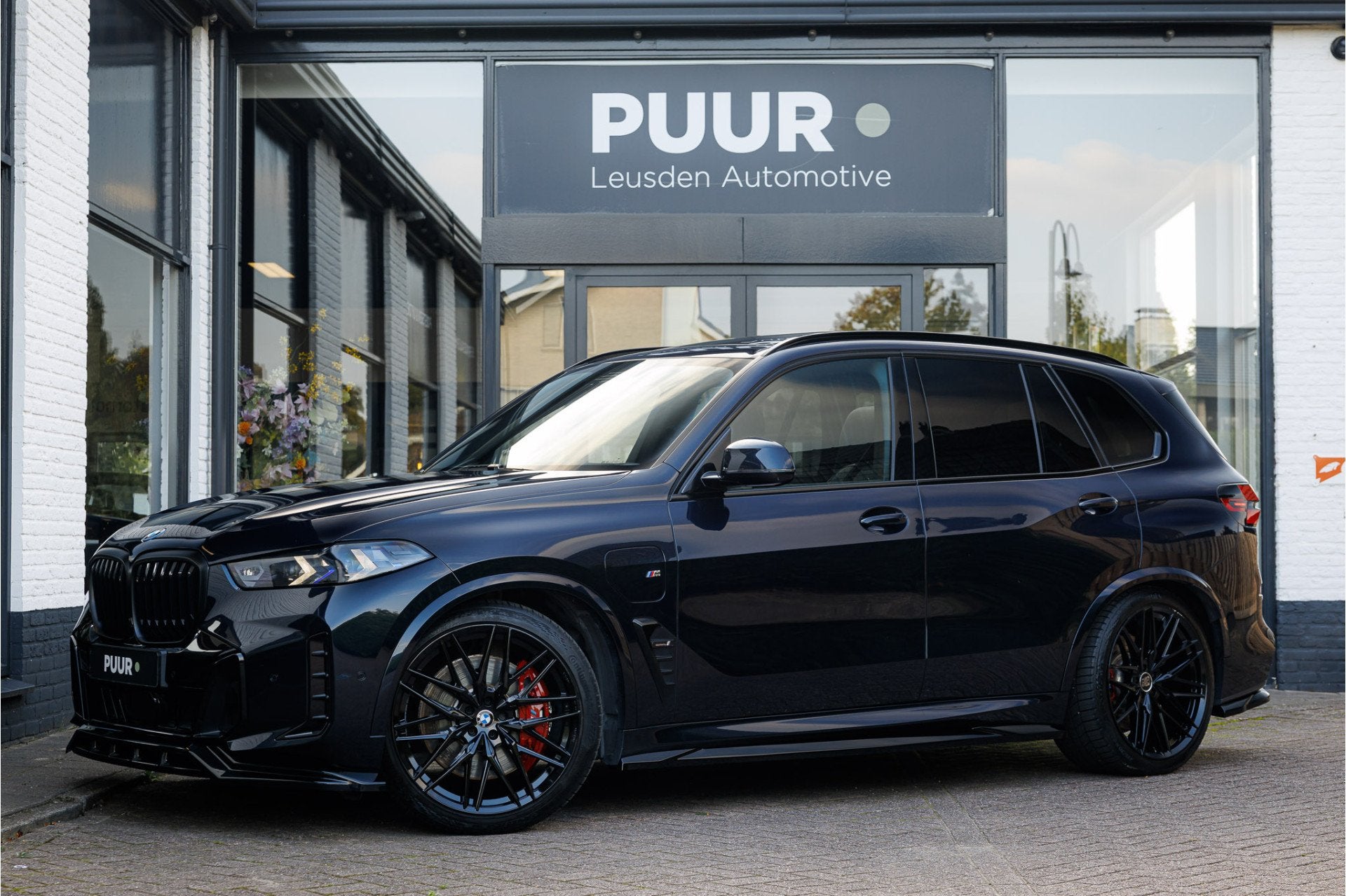 BMW X5 xDrive50e M-Competition Pano - Harman Kardon - Trekha, Auto's, Automaat, Dealer onderhouden, Gebruikt, Blauw