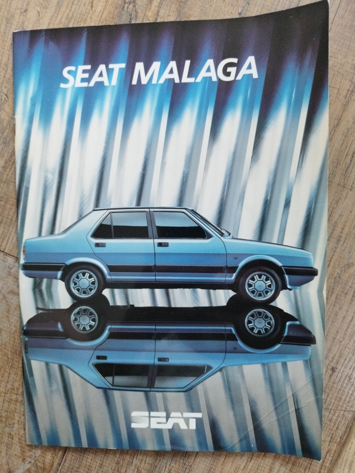 SEAT Malaga GL brochure uit 1985 - Nederlands, Ophalen of Verzenden, Gelezen, Seat