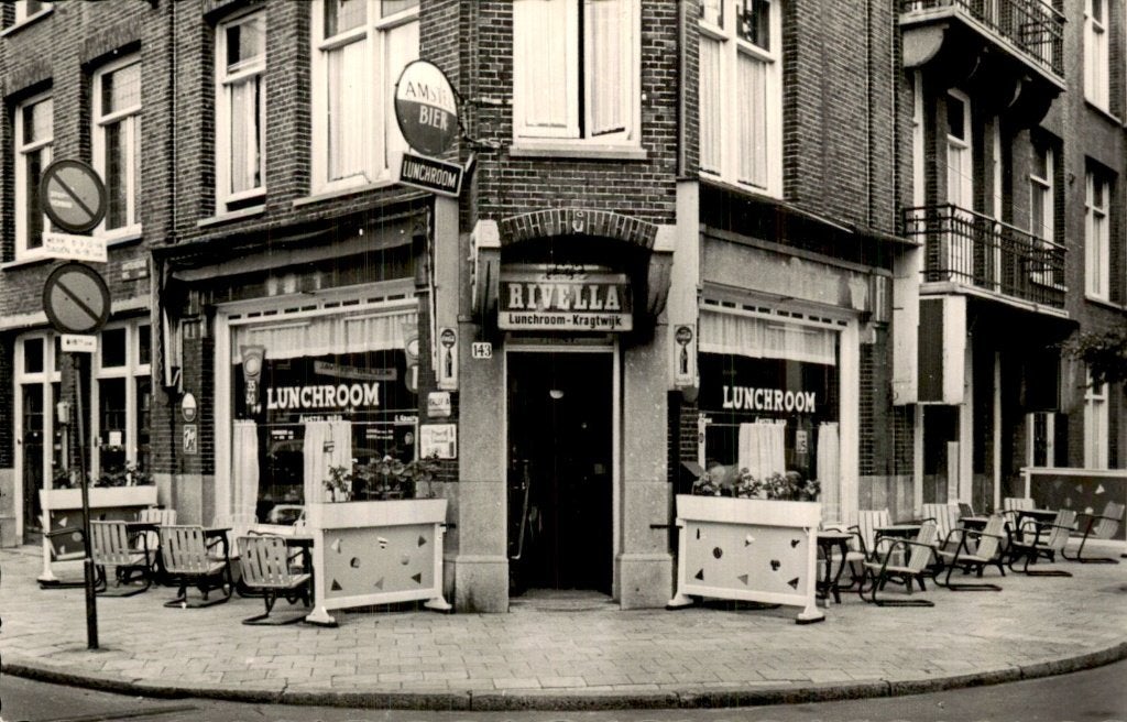 Amsterdam - Lunchroom - Kragtwijk, Ophalen of Verzenden, 1960 tot 1980, Ongelopen, Noord-Holland