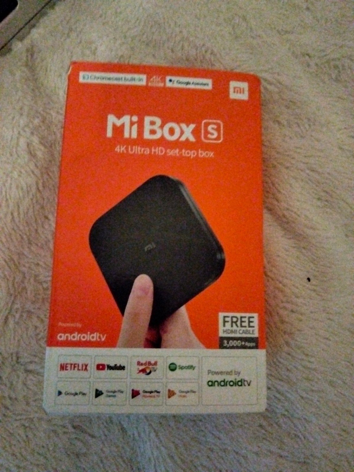 Xiaomi Mi Box S 4K Ultra HD set-top box, Nieuw, Ophalen of Verzenden, Zonder harde schijf, HDMI