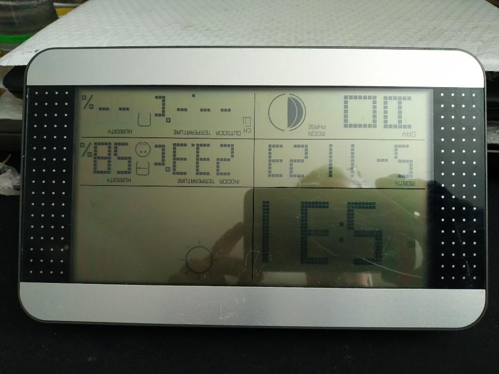 Alecto WS-1700 - Weerstation, Audio, Tv en Foto, Weerstations en Barometers, Ophalen of Verzenden, Gebruikt, Weerstation