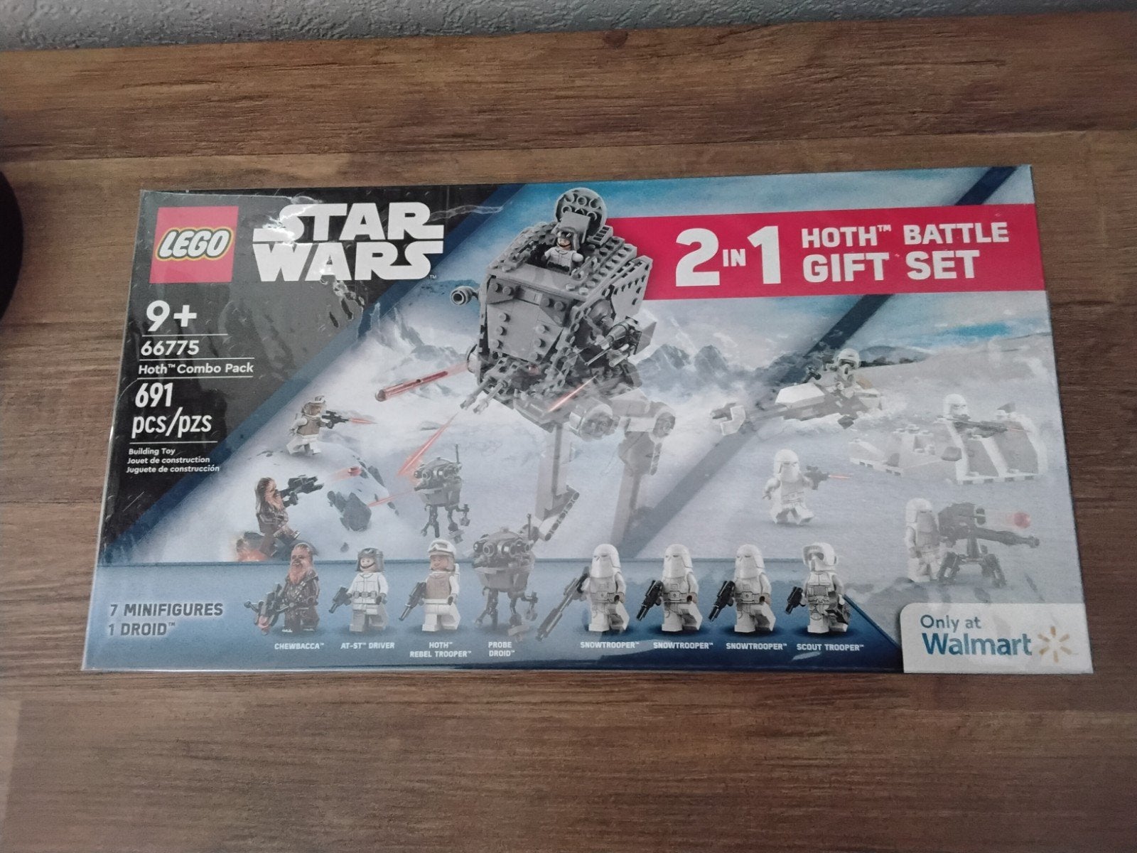 LEGO STAR WARS Walmart 2in1 Hoth Combo Pack - 66775 ongeopen, Ophalen of Verzenden, Nieuw