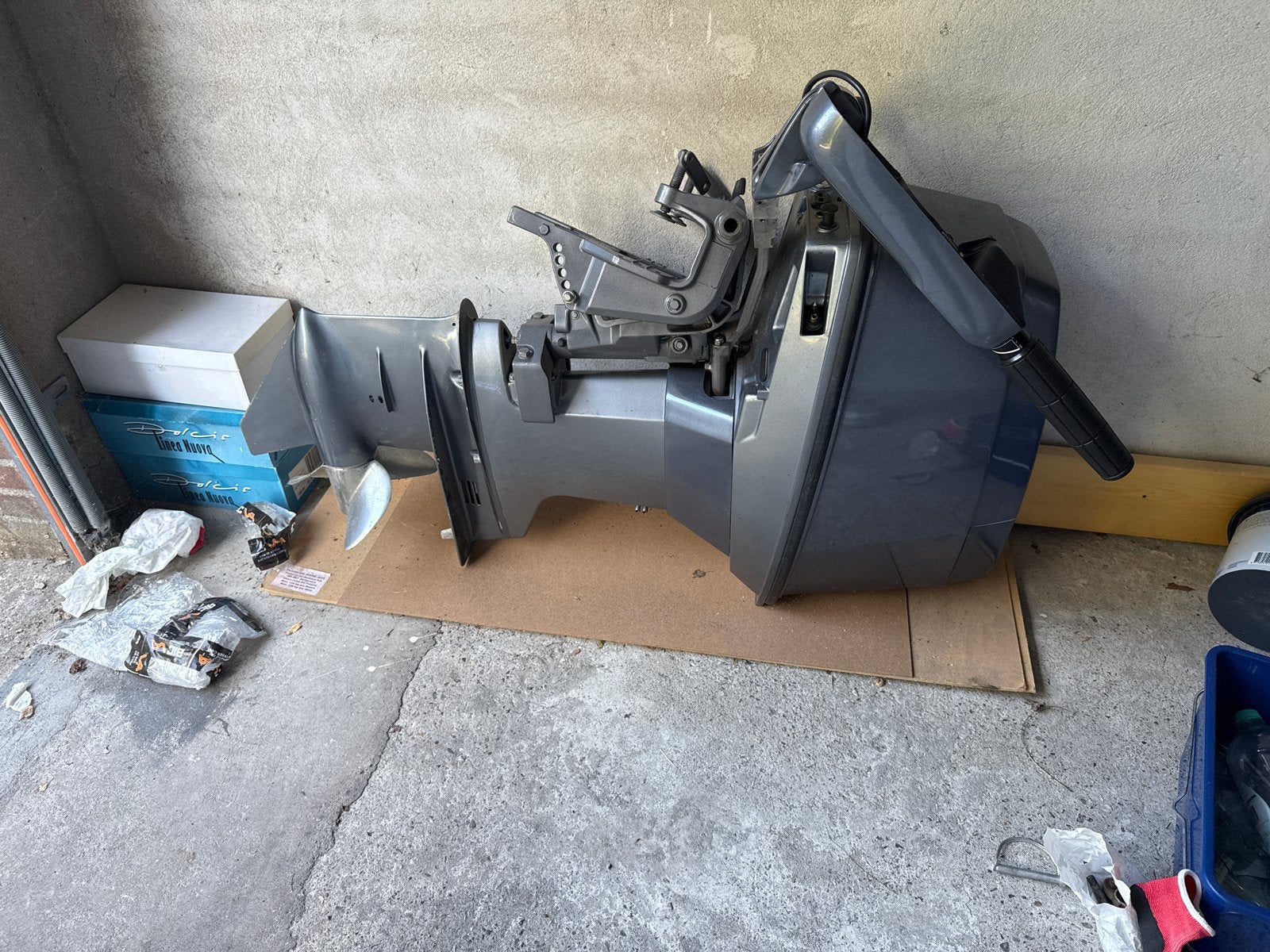 Yamaha 50 PK 2 Takt Kortstaart 3 Cilinder, Watersport en Boten, Ophalen, Gebruikt, Met afstandsbediening, 5 tot 10 pk
