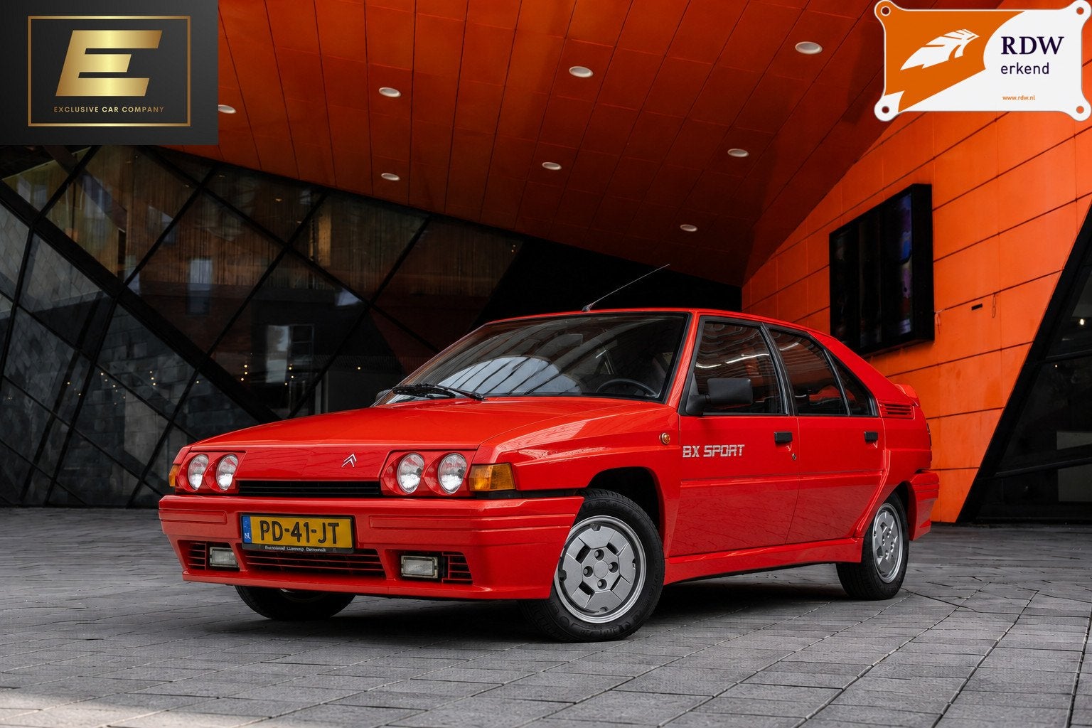 Citroen BX 1.9 | BX SPORT | DE ENIGE ECHTE FLODDER AUTO, Voorwielaandrijving, Stof, Gebruikt, Zwart