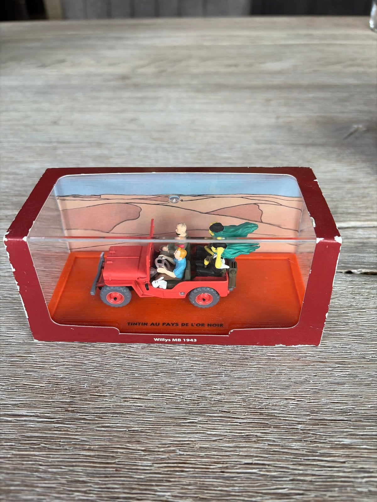 Kuifje Avonturen: Willys MB 1943 - Land van de Zwarte Goud, Ophalen of Verzenden, Zo goed als nieuw, Auto's