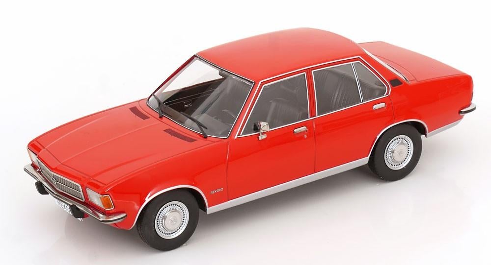 Opel Rekord D Limousine 1972 Rood 1-18 MCG Models, Overige merken, Tschuiten@hotmail.com, Duitsland, Auto