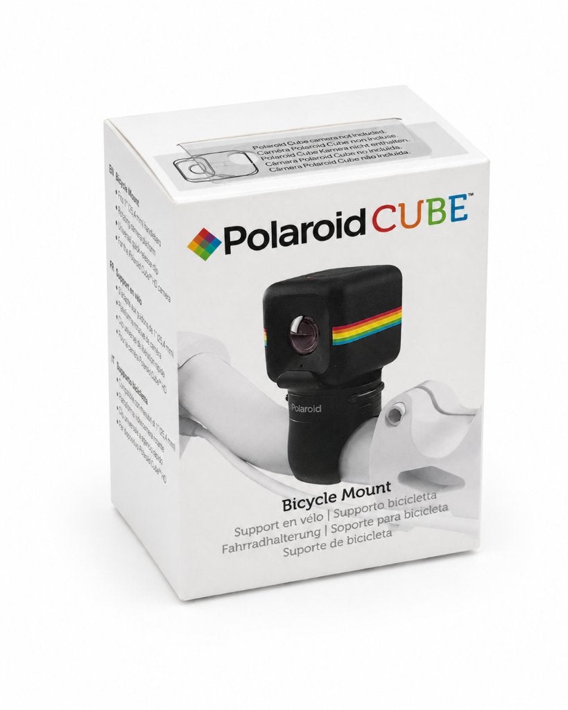 Polaroid CUBE Bicycle Mount – Originele Fietshouder Cube HD, ., Nieuw, Ophalen of Verzenden, .