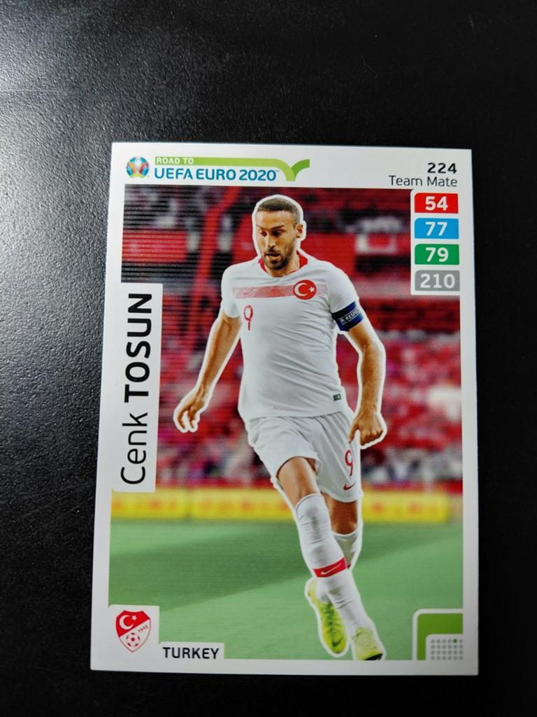 Cenk tosun (turkije) panini ek 2020, Ophalen of Verzenden, Nieuw, Buitenlandse clubs, Poster, Plaatje of Sticker