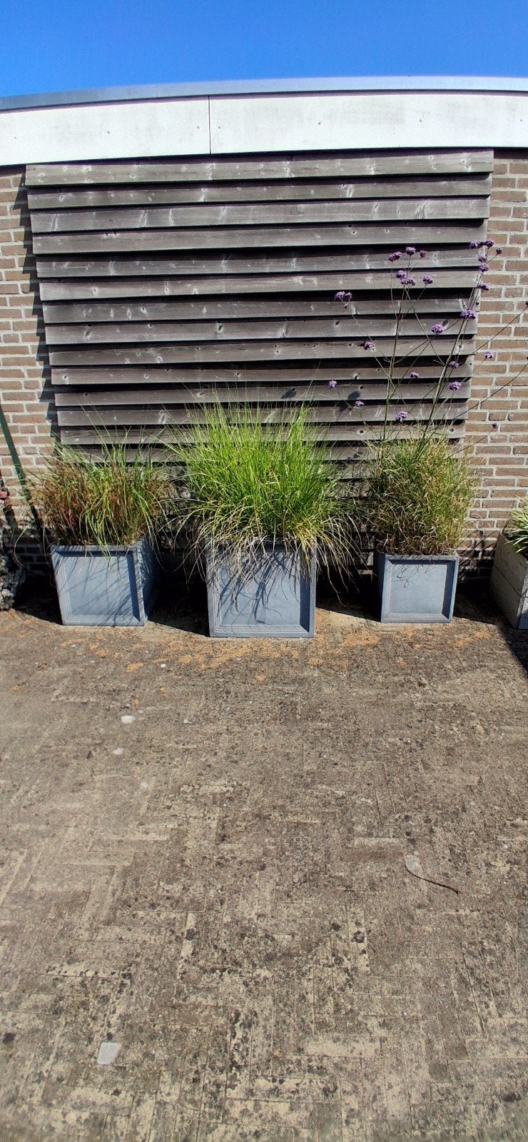 set 3 plantenbakken bloembakken plantenbak bloembak, Ophalen, Vierkant, Balkon