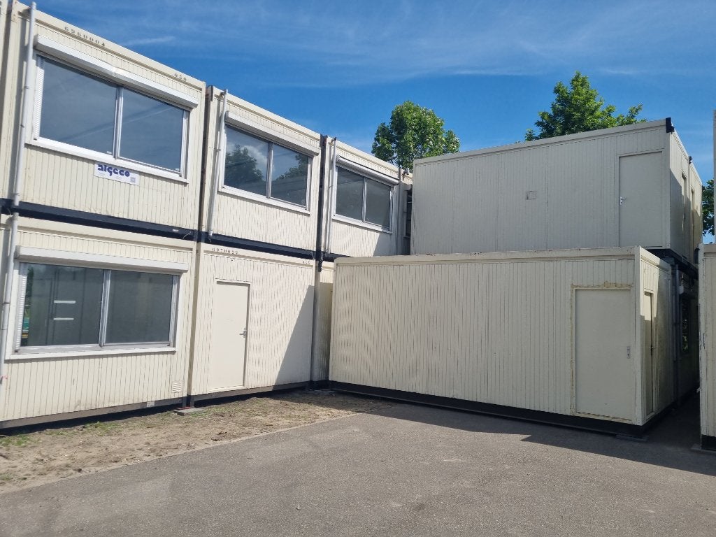 Dubbele Kantoorunit 6x6 De Meeuw Kombi Units Rolluiken, Ophalen