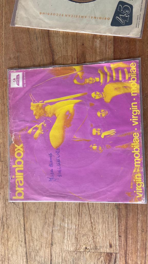 Brainbox Mobilae/Virgin en Livin’ Blues Wang Dang Doodle, Ophalen of Verzenden, Zo goed als nieuw, 12 inch, Poprock