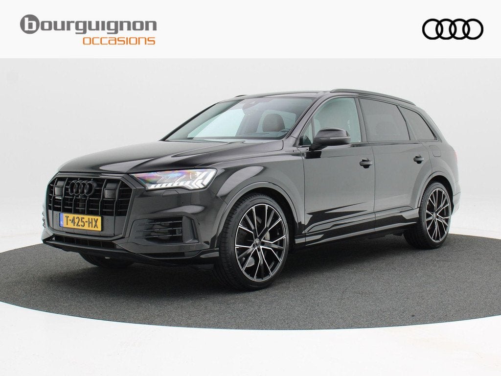 Audi Q7 55 TFSi e 381 Pk quattro | 22 Inch | Luchtvering | M, Auto's, Audi, Automaat, 14 kWh, Gebruikt, Euro 6