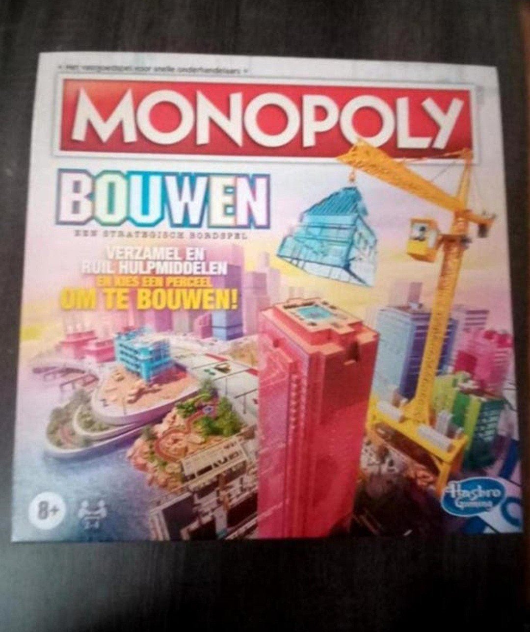 Monopoly Bouwen - Strategisch Bordspel, Een of twee spelers, Ophalen of Verzenden, Gebruikt, Hasbro Gaming